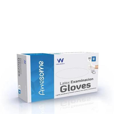 Luvas de Látex para Exame Waldent - Médio