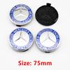 4Pcs 75mm ABS  Car Wheel Center Hubcaps For Mercedes Benz W211 W205 Hub Caps W213 W203 C218 A207 CLA CLS Automotive Accessories CL1