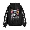 Kids Fashion Women's Lightweight Long Sleeve Zipper Hoodie Printed Hoodie With Pockets