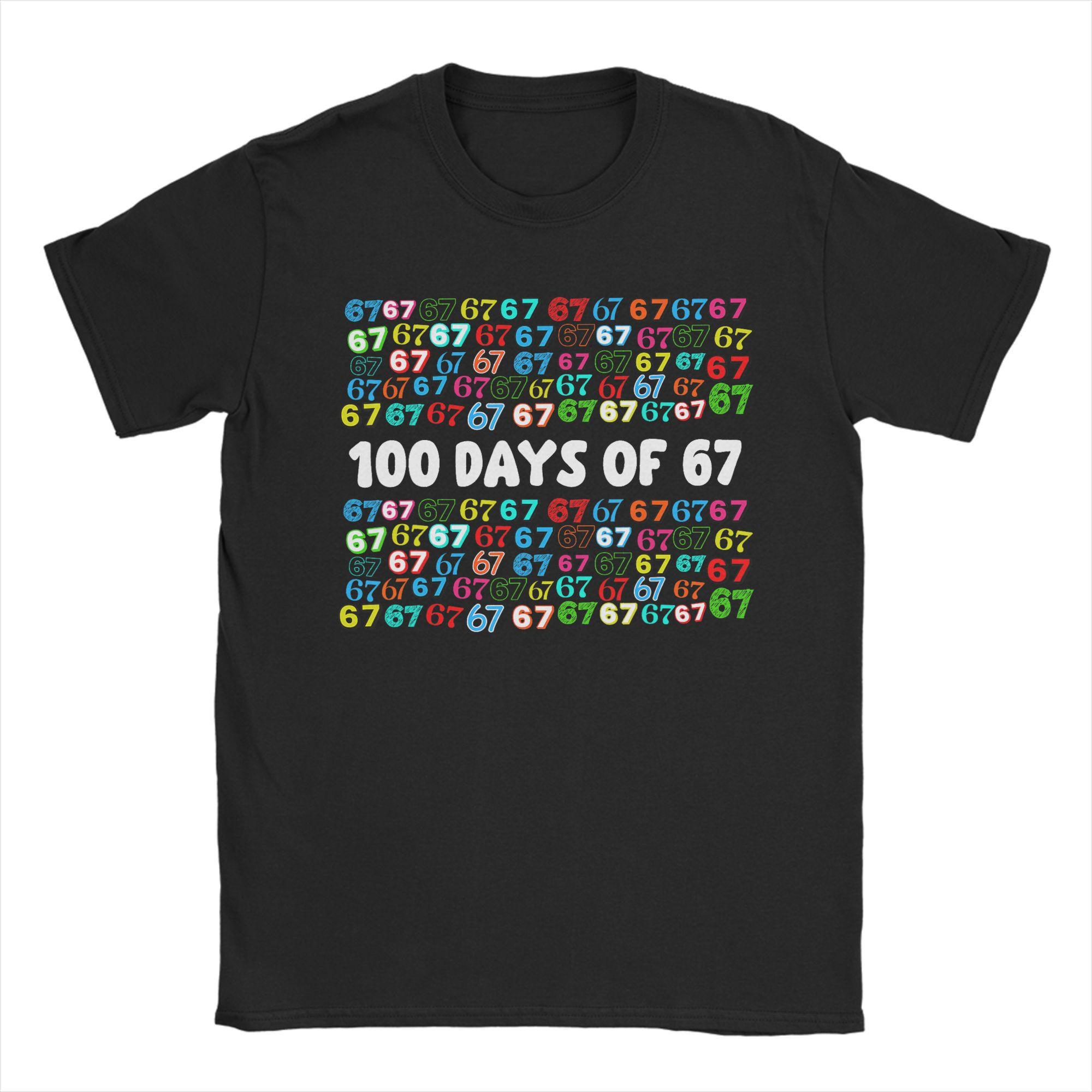 

Novelty Bruh Its My 67 33 Days of School Funny TShirt for Unisex Round Neck 100 Cotton T Shirt Short Sleeve Tees Graphic Tops S