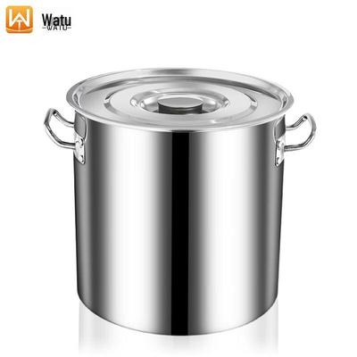 Marmite à soupe commerciale Watu en acier inoxydable à fond composite
