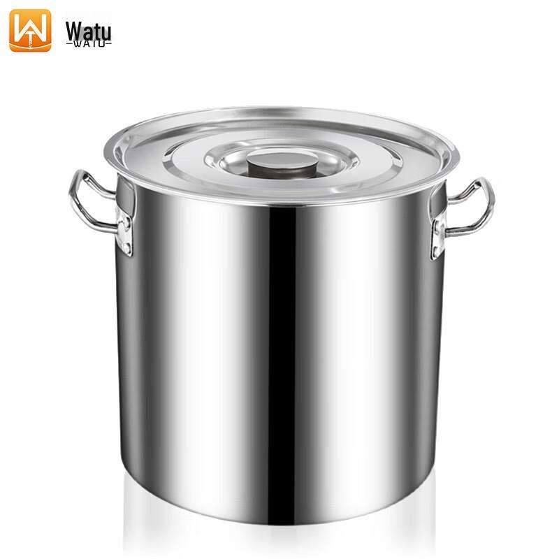 Watu Commercial Stainless Steel Composite Bottom Soup Pot 30x30cm