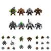 Eco-friendly Abs Plastic Building Blocks Toy Set With Popular Anime Figures