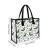 Cute Bird Printed Casual Tote Bag Large Capacity Durable Daily Outdoor Handbag for Women