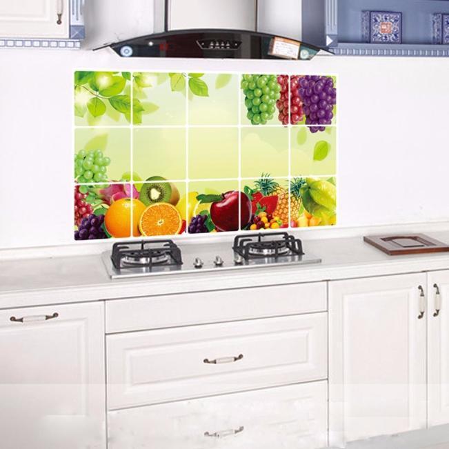 Details about / Fresh Removable Wall Stickers Kitchen Oil proof Art Decor Decal Sticker DMF