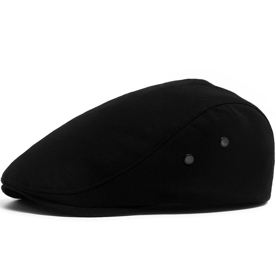 Lightweight Linen Vintage Breathable Cap for Men; Summer Casual Beret for Men; Sun-protective Baseball Cap for Women