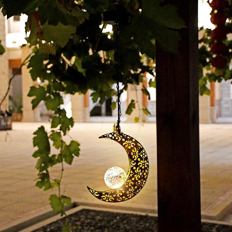 Solar Wave Chasing Outdoor Hanging Light