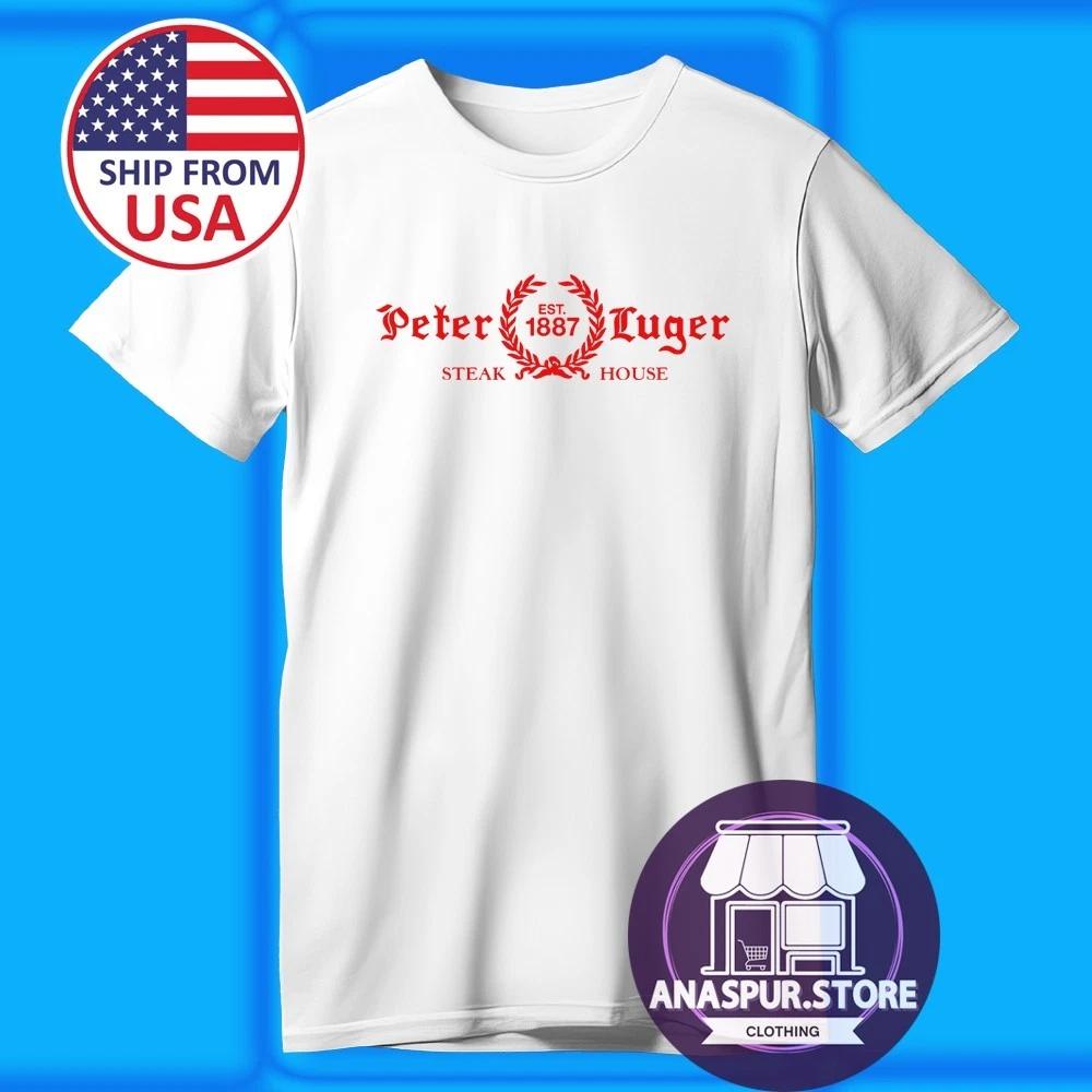

Peter Luger Steak House Restaurant Men s White Size S-5XL M