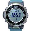 Used Excellent Condition PRO TREK PRW-35Y-3JF Radio Solar Pro Trek Triple Sensor Climber Line Green 28013137