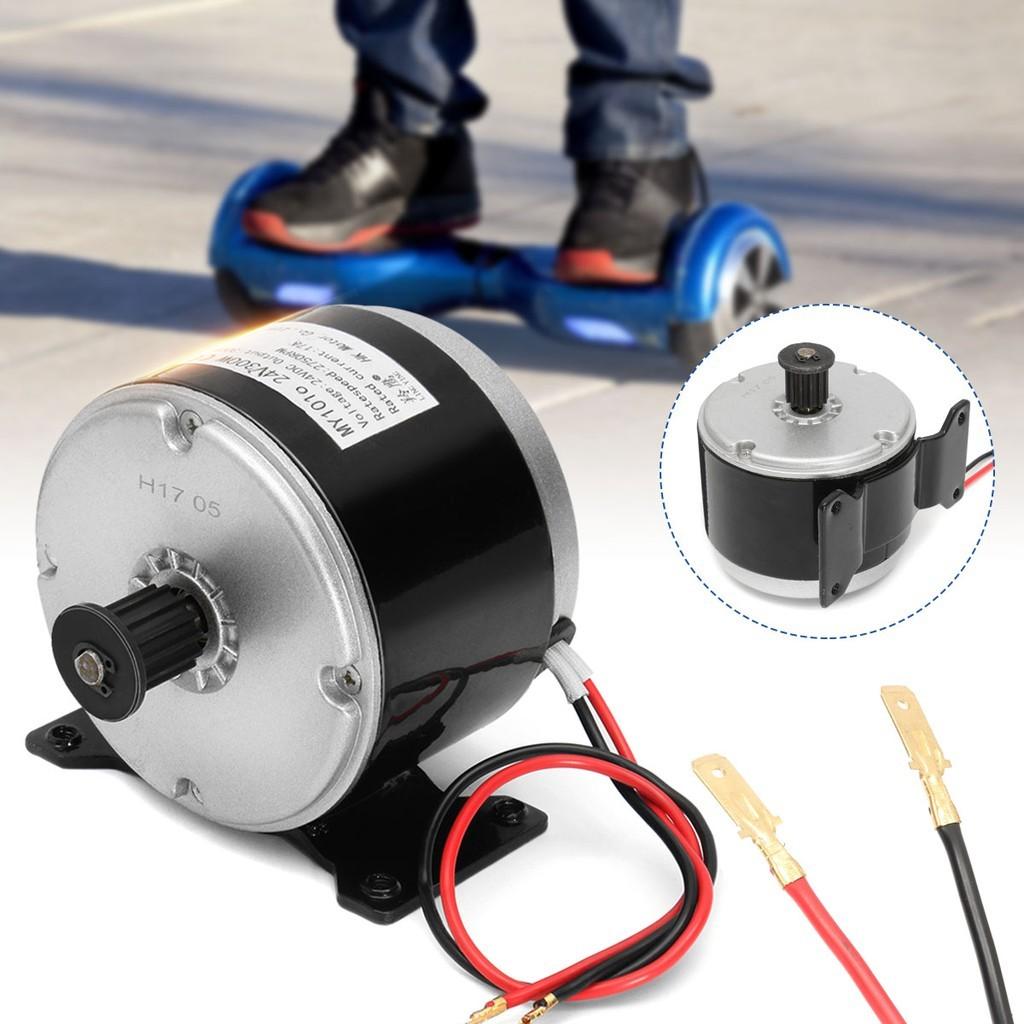 250W 24V 2750RPM DC Electric Motor Brushed For E Bike Scooter Go Kart MY1016 Controller Motor Handle Electro Motor