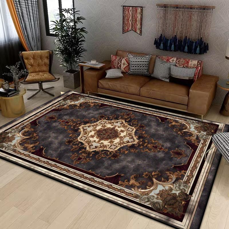 Retro Persia Carpets for Living Room Large Area Rugs Home Decor Hallway Boho Carpet Moroccan Bedroom Beside Floor Mat Luxury