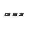 Car 3D ABS Trunk Letters Logo Badge Emblem Decals Styling Sticker For BMW M4 M5 E34 E39 E60 F10 F82 F83 F90 G82 G83 Accessories OT4