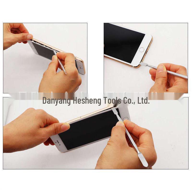 Dual-Head Metal Pry Bar for Mobile Phone and Digital Device Repair
