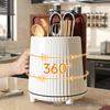 Rotating Kitchen Utensil Storage Rack