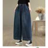 DIMANAF 2025 Plus Size Autumn Jeans New Long Pants Women Loose Denim Trousers Big Size Casual