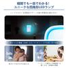 Shizunami Wireless Automatic Power Waterproof and Loud 115dB 7 Volume LED 300M Wireless Light No Installation Sound and Light Call Simple Chime for