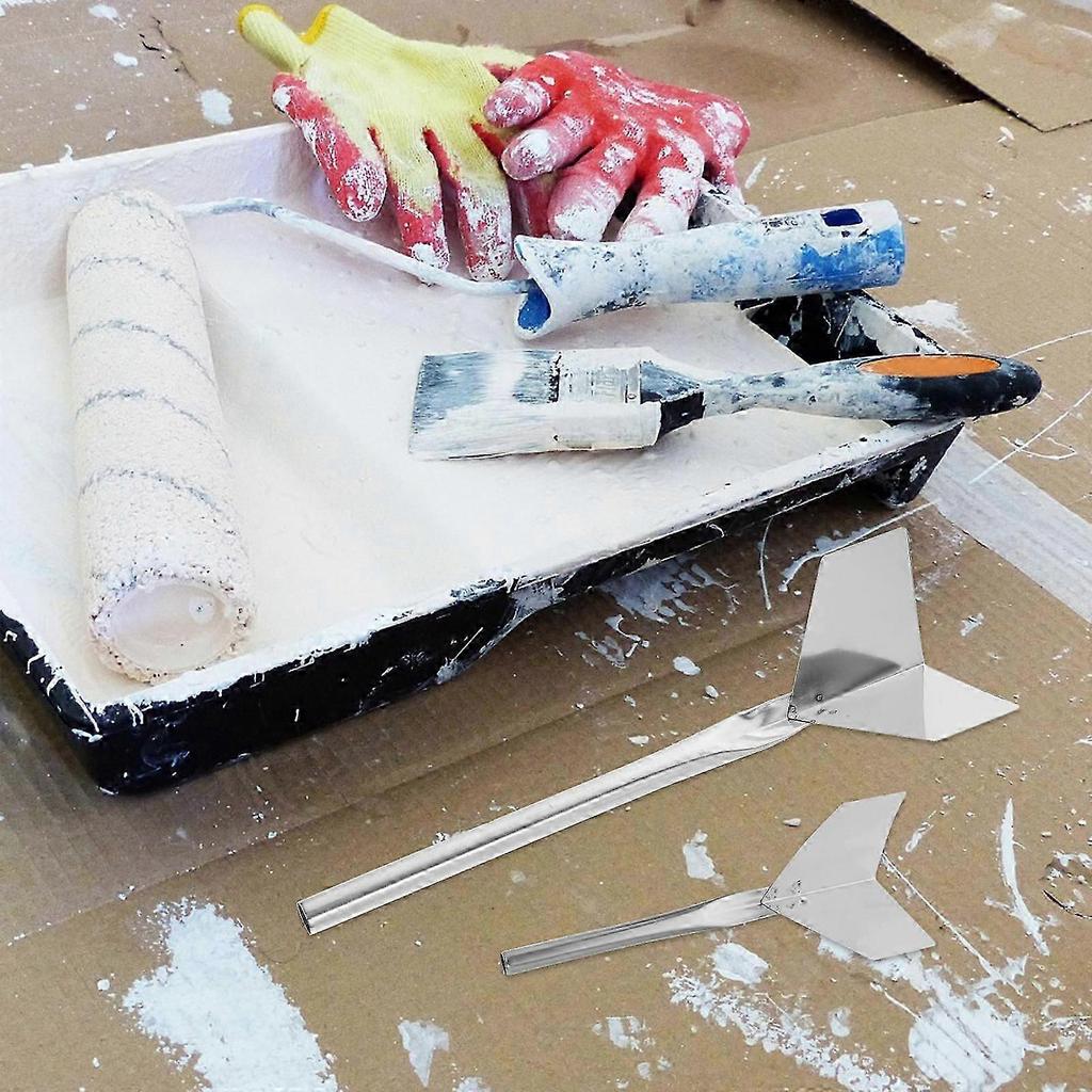 Putz-Eckwerkzeuge 4 Stück Gewinkeltes Gipskartonwerkzeug 24x9x2,00 cm Baustellen Vielseitige Polierfähigkeit