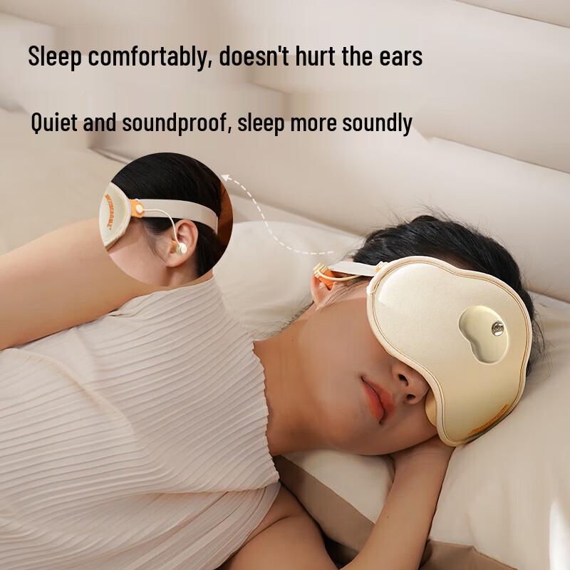 HEZHENG Heated Sleep Eye Mask with Earplugs