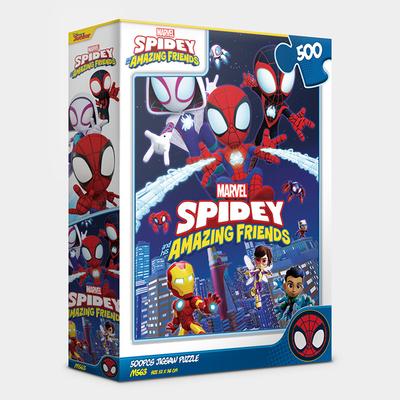 500 Teile Puzzle - Spiderman und Freunde 3
