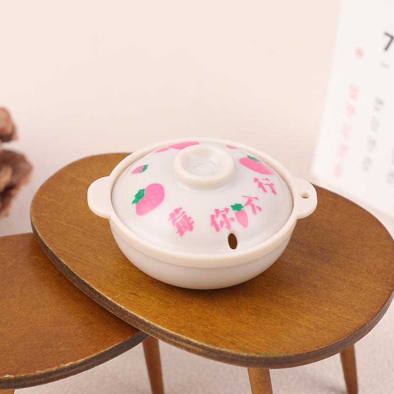 

Миниатюрная кукольная кухонная утварь Кухонная утварь Мини-кастрюля Котел Кастрюля Аксессуары для кукольного дома as the picture