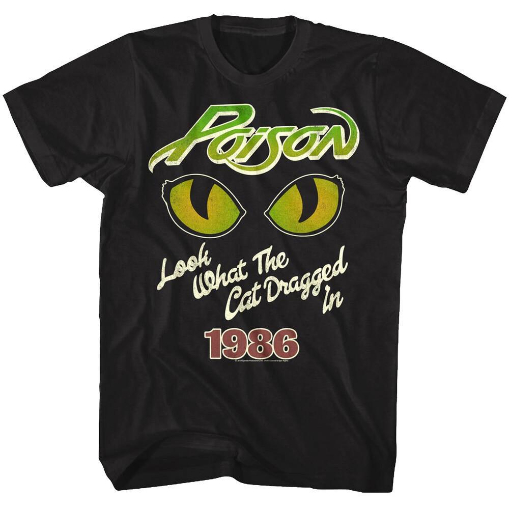 Poison Cats Eyes Dragged Tour 1986 Men's T Shirt