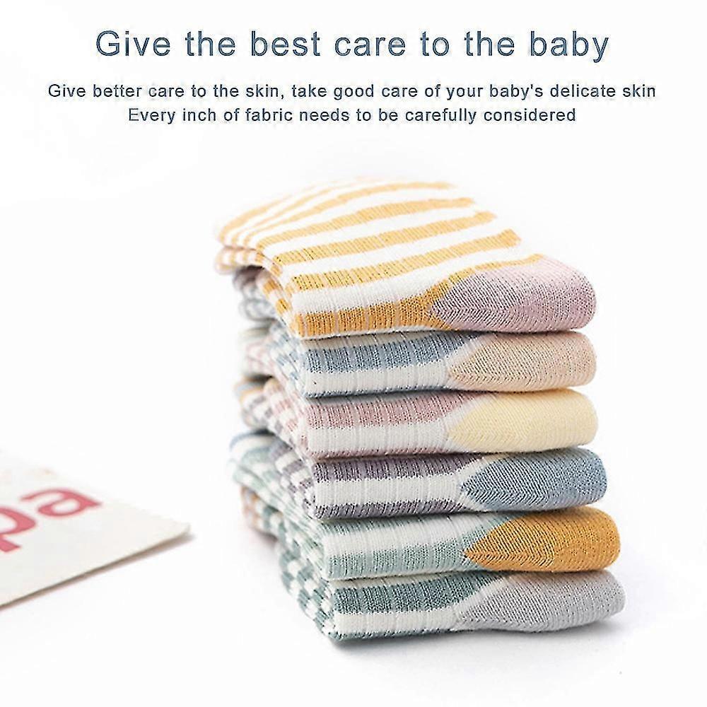 6 Paar Katoenen Enkelsokken Voor Peuters En Kleine Kinderen Zacht Warm Comfortabel Neutrale Babysokken
