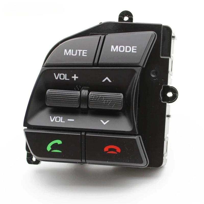 1PC Car Steering Wheel Button Cruise Speed Control Cruise Multifunction Control Switch Left Side For Hyundai Sonata LF 2017 2018