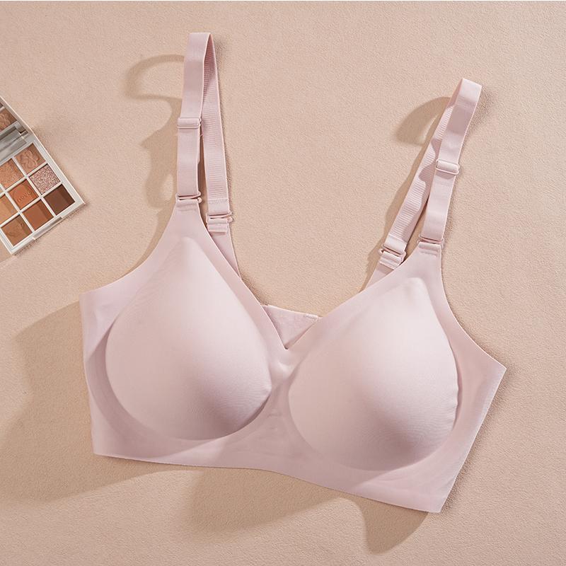 1PCS Sexy Seamless Bras Lady Push Up Underwear Sleep Removable Padded Bralette One Piece Brassiere Wireless Comfort Intimate