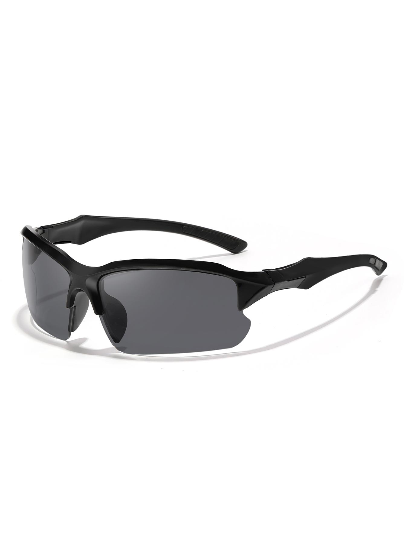 

Fashion Semi Rimmed Sunglasses Men Women Outdoor Sports Eyewear Fishing Driving Camping Goggles UV Protection