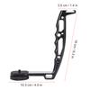 Accessory for Zhiyun Crane 2 Aluminum Alloy L Bracket Extended Single Handle Grip for Zhiyun Crane 2  Ronin S Gimbal