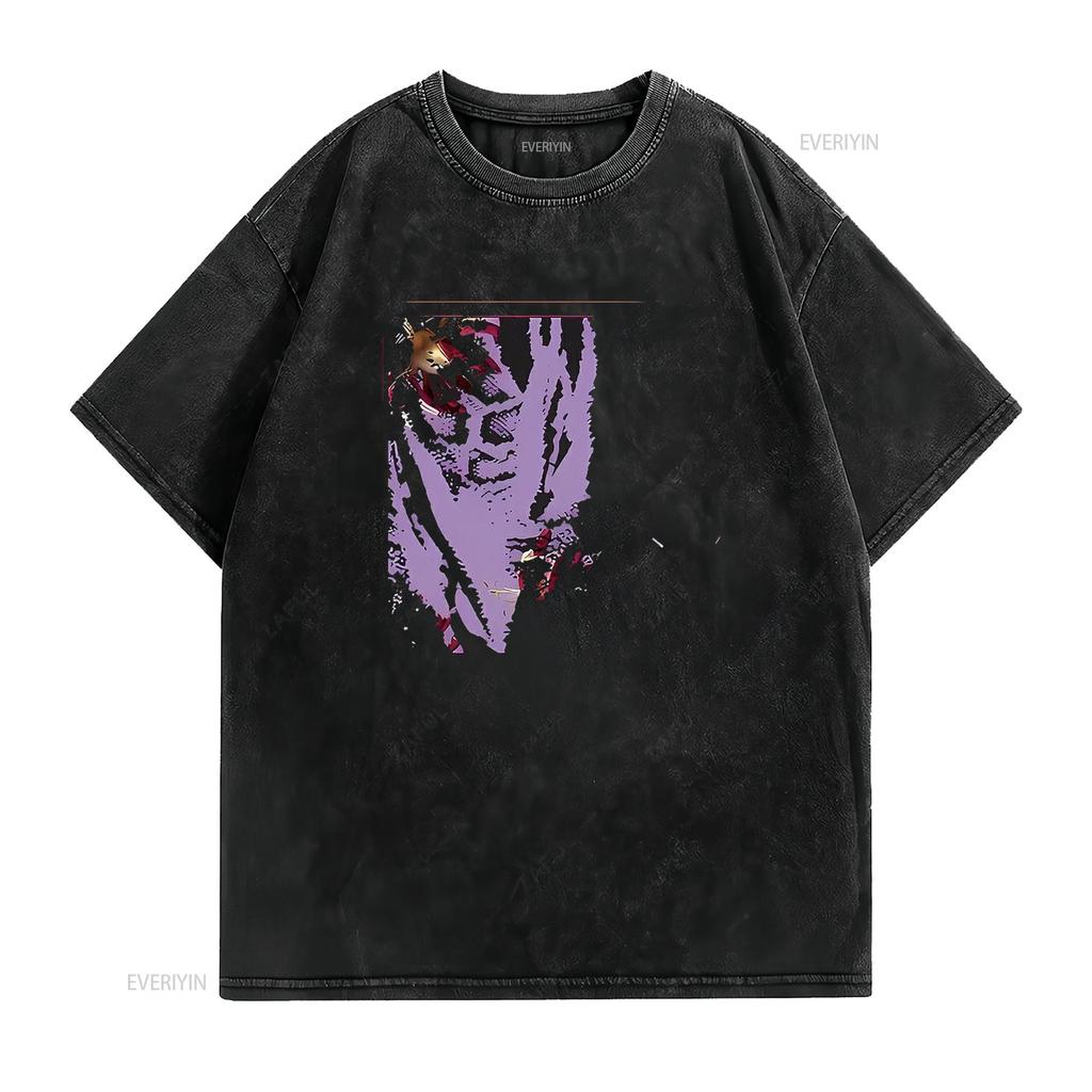 Mens NOV 15 2022  T Shirt Black vintage Washed Unisex Breathable Comfortable Versatile streetwear designer clothes graphic