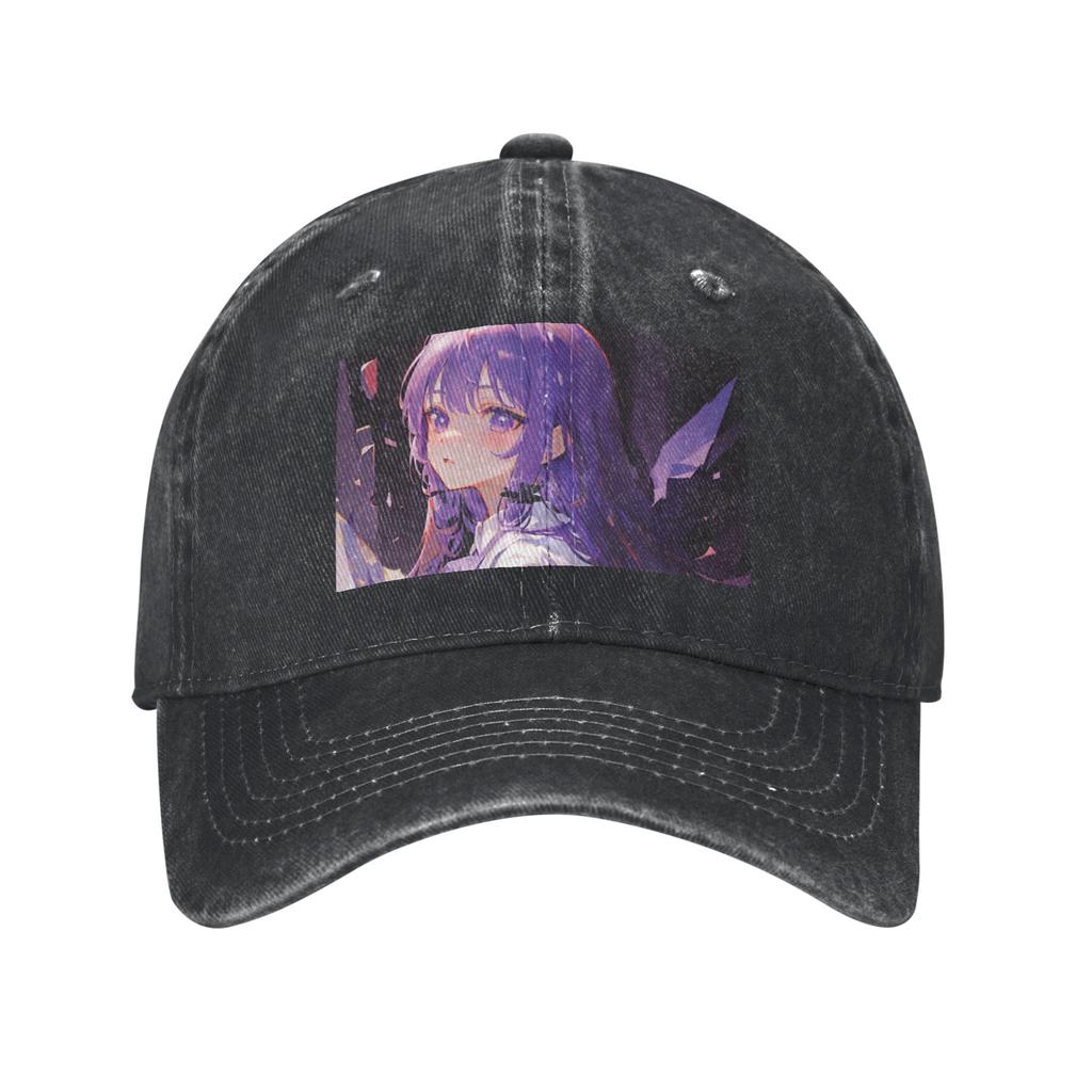 Fashion Violent girl anime baseball cap Protects The Forehead Unisexs Cap