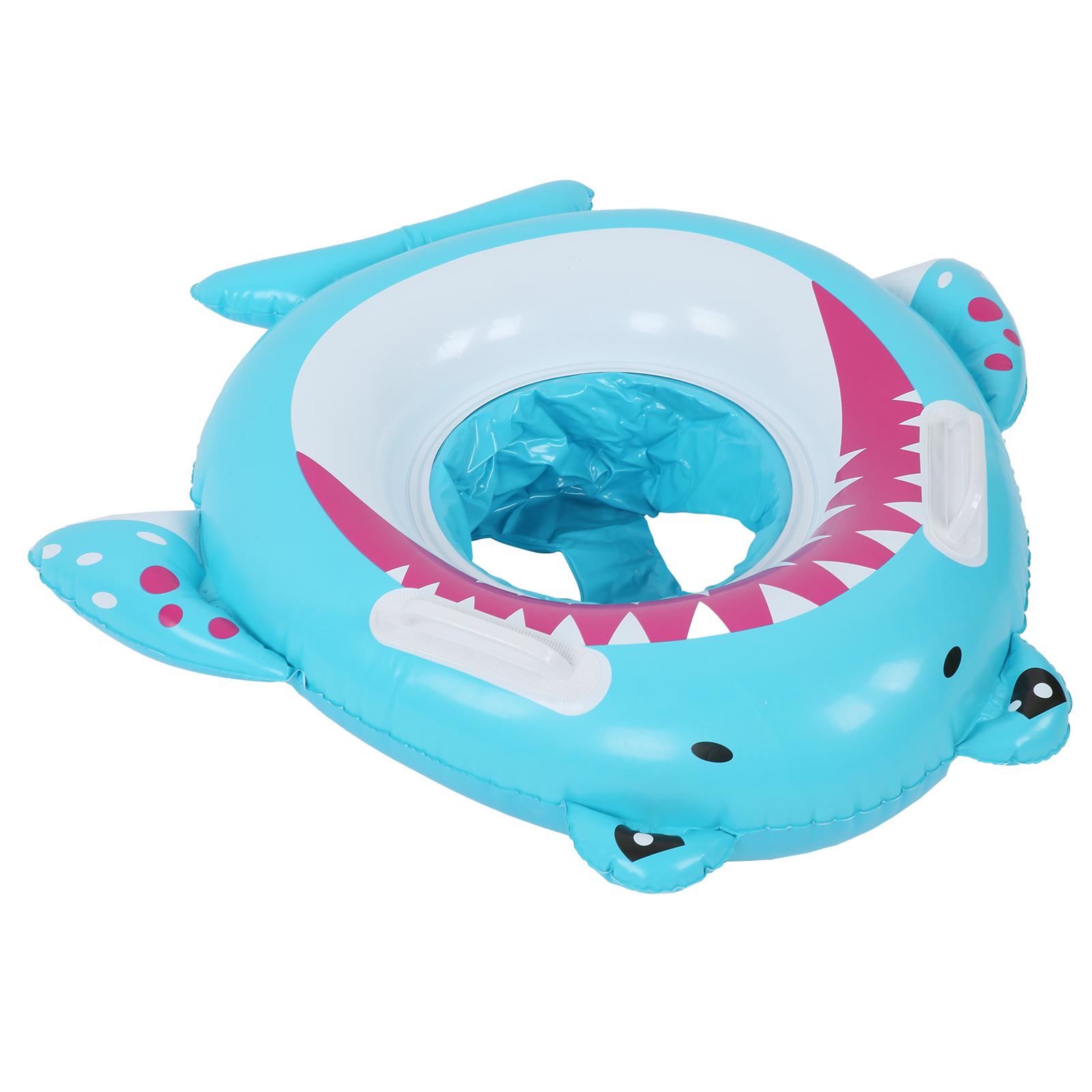 

Baby Cartoon Swimming Rings Circle PVC Inflatable Pool Float Tube Ring with Handles