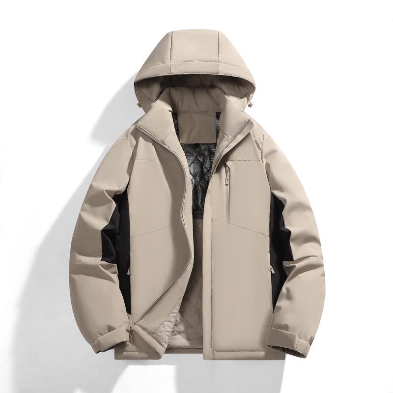 New Winter Cotton-padded Thickened Couple's Men's and Women's Fashion Trend Warm Jacket