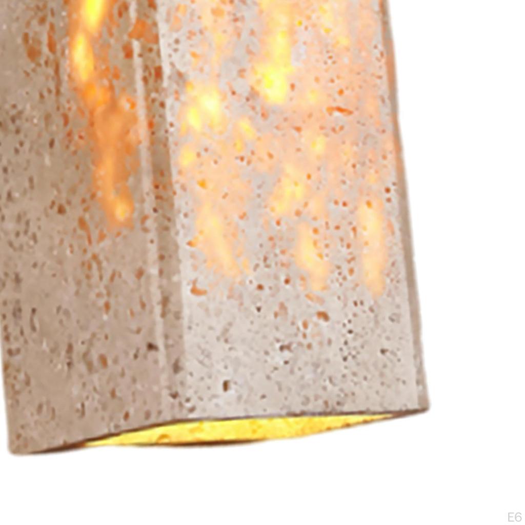 Bedside Wall Lamp Mounted Lights Night Light Sconce Marble Shade for Entrance Indoor