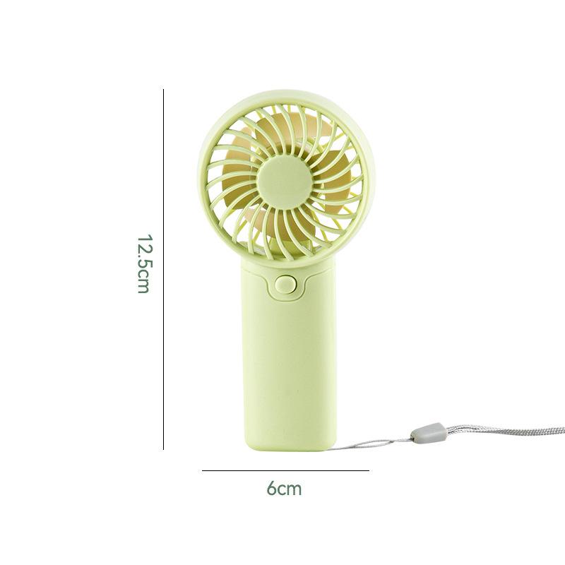Small Portable Fan Handheld Lightweight Pocket Size Mini Fan USB Rechargeable for Home Work and Travel