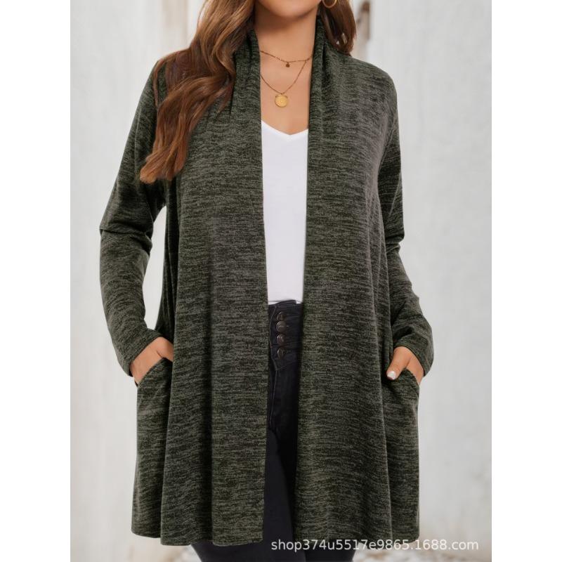 Women S Loose Lightweight Long Sleeve Cardigan With Pockets