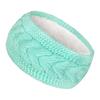Wide Headbands Fleece Hair Accessories Women Cable Knitted Warm Turban Headwrap Thick Chunky Ear Warmer Crochet Hairbands Bandanas Hair Accessories