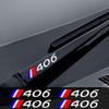 4PCS,Car Window Wiper Sticker,For Peugeot 3008 5008 2008 106 107 108 205 206 207 208 306 307 308 508 406 407 408 4007V