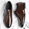 Hot-selling Mens Oxford Shoes Formal Business Dress Shoes Classic Lace Up Male Casual Shoes Leisure Walk Derby Footwear Sneakers