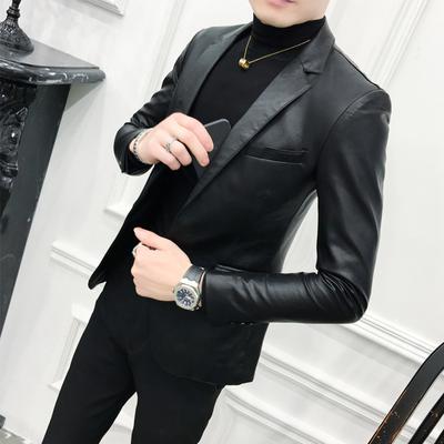 leather jacket business casual