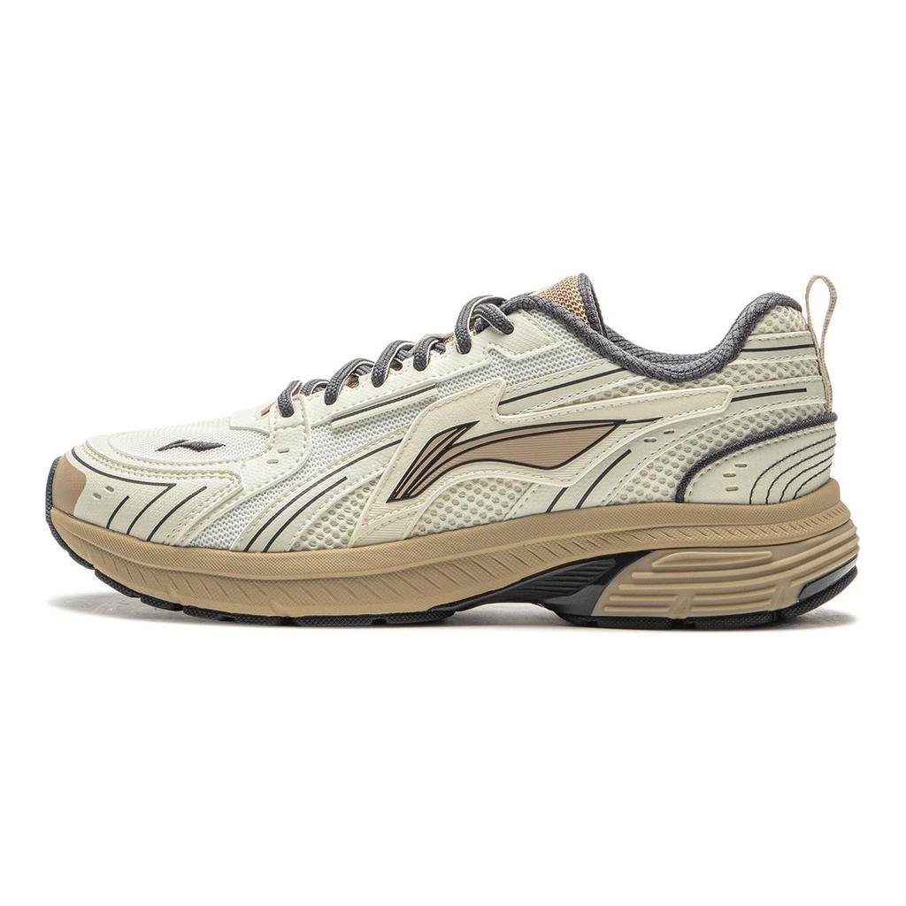 Li Ning Fuyiao 1.5 Classic Retro Cushioning Rebound Stability Support Durable Non-Slip Low-Top Casual Running Shoes Women sneaker Off-White ARXU014-1