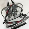 Schoolbag wholesale pvc transparent backpack men's and women's tide large capacity backpack men's fashion personalized backpack full student bag