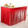 275x75cm Tinsel Table Skirt - Party & Event Decoration