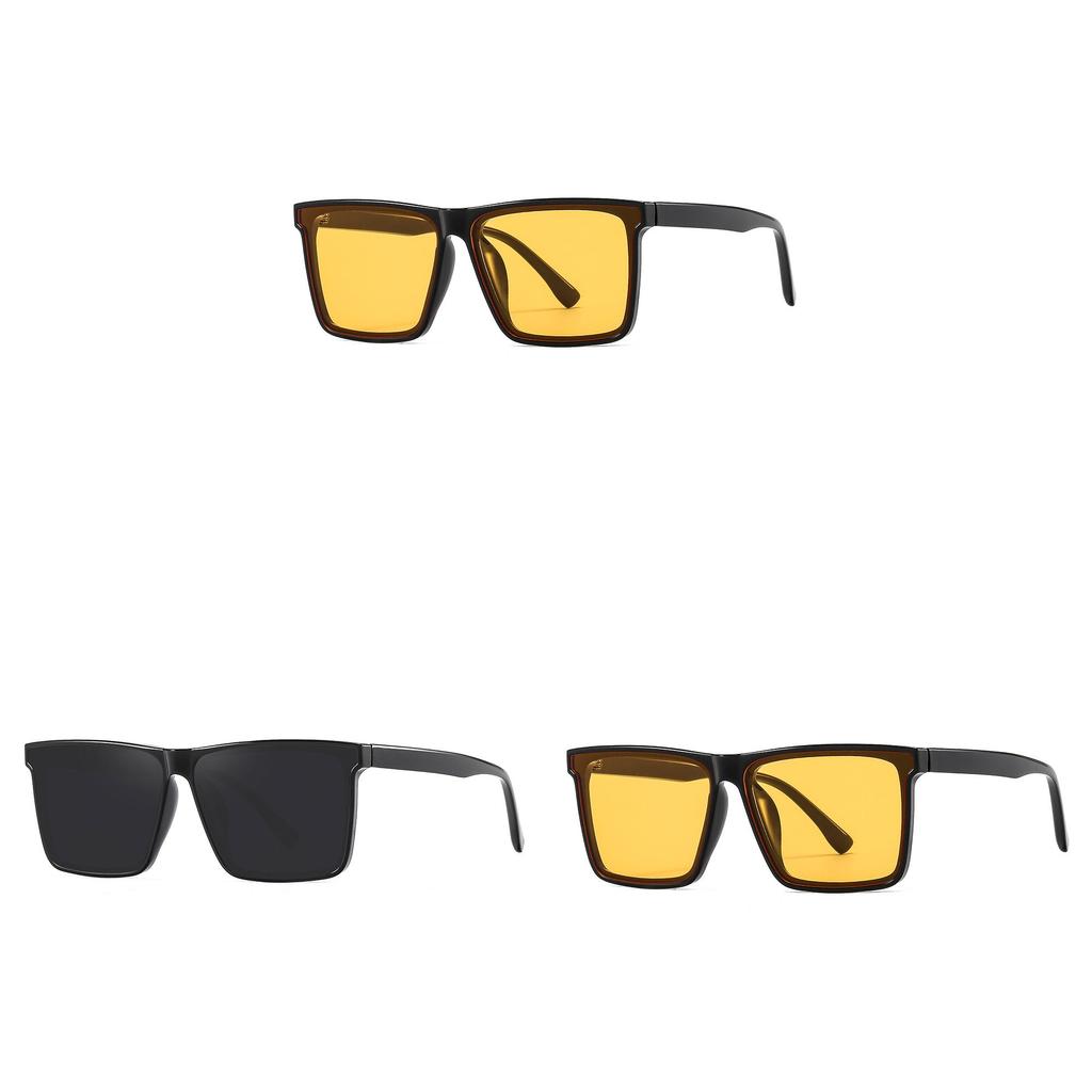 Fashion Mens Square Polarized Sunglasses Uv400 Protection For Outdoor Travel