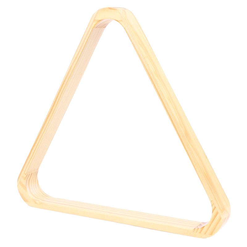Pool Balls Holder Solid Wood Billiard Triangle 57mm American Size Durable Ball Rack for Professional and Home Pool Tables