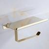 Chrome Hook Hanger For Toilet Paper Roll Phone Holder With Fixing Screws