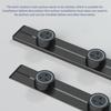 Multi-way Plug Movable Track Power Socket Adapter Wall Power Sliding Rail Socket Home Kitchen Appliances