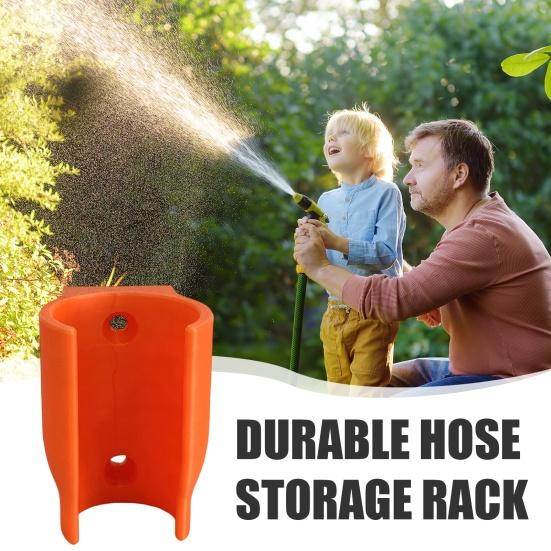 2Pcs Wall Mount Hose Head Holder Weather-proof Anti-slip Outdoor Backyard