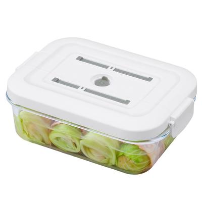 Iris Ohyama Hitzebeständiger Glasbehälter, 1500 ml, Mikrowellen-, Backofen- und Spülmaschinenfest, Leicht zu reinigen, zur Flüssigkeitsaufbewahrung, mit Haltbarkeitsanzeige,